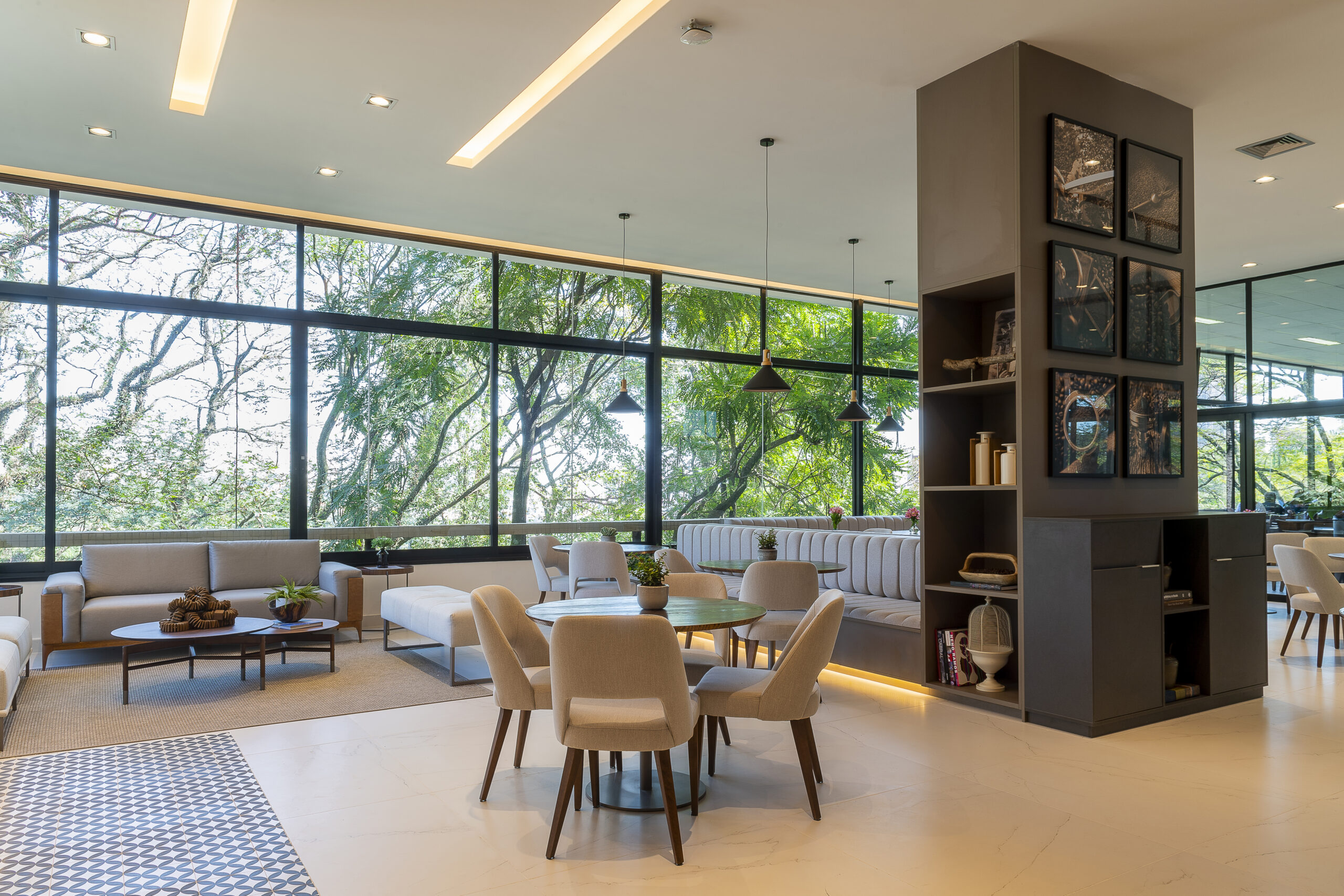 Reforma Corporativa Cafeteria do Palácio dos Bandeirantes Brooks